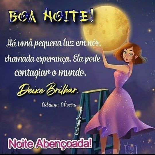 noite abençoada