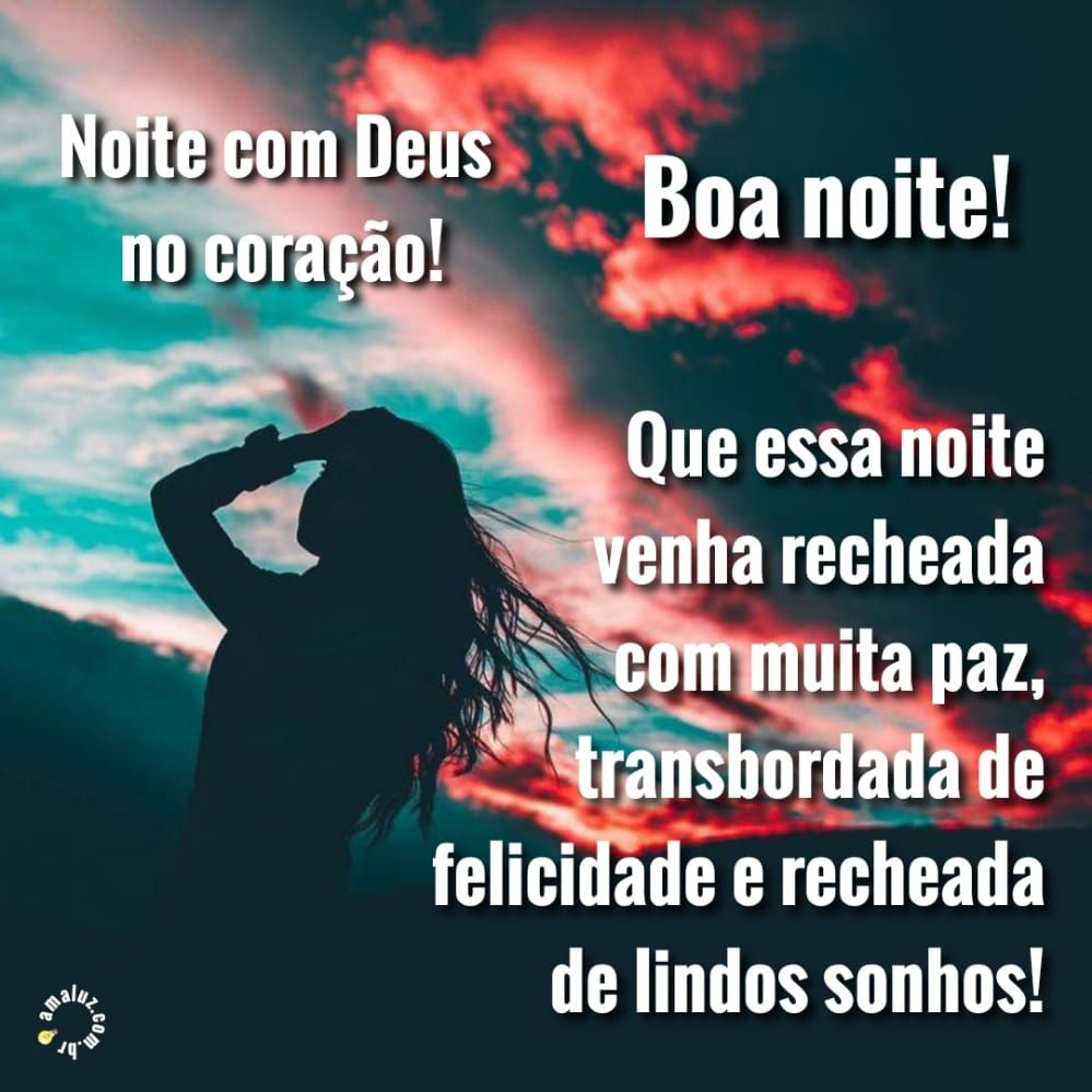 noite com Deus no coração