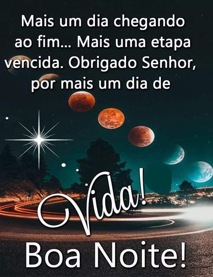 obrigada por mais um dia de vida
