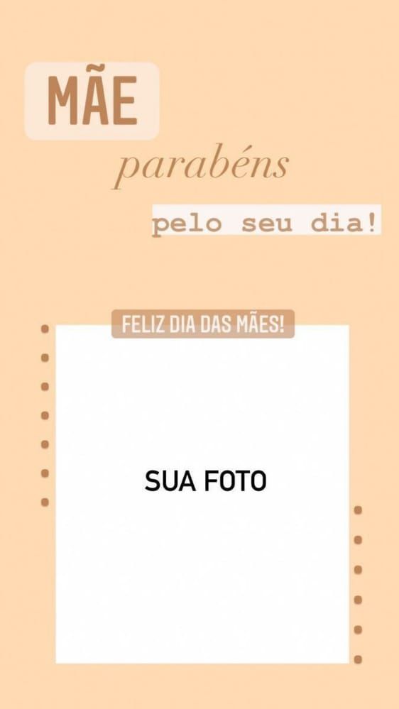 parabéns mãe pelo seu dia com molduras