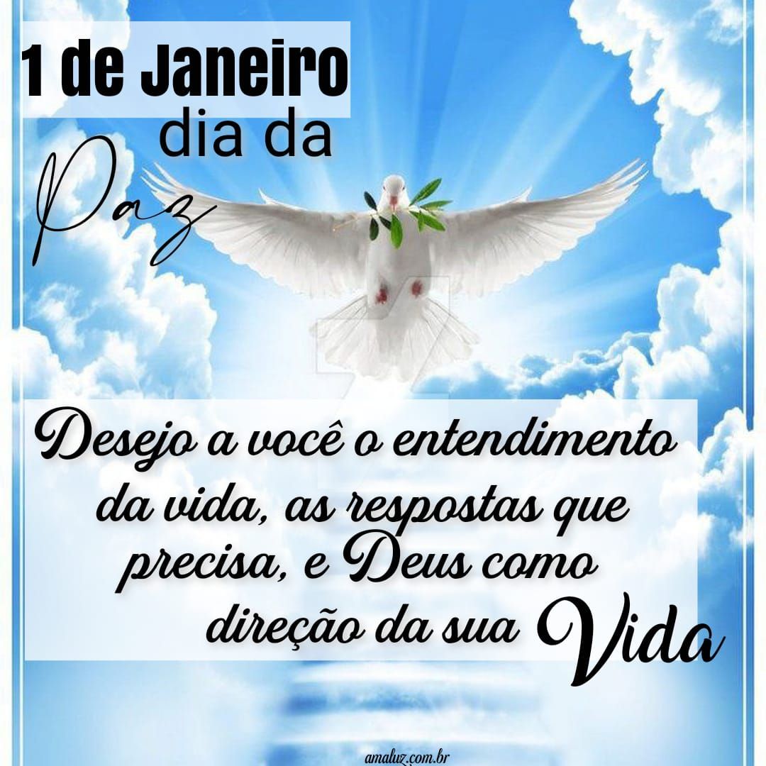 1 De janeiro da paz