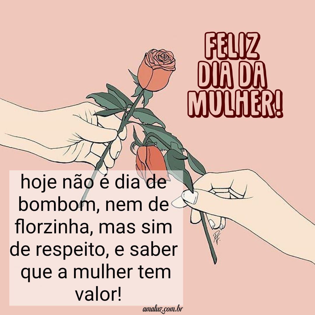8 de março dia da mulher