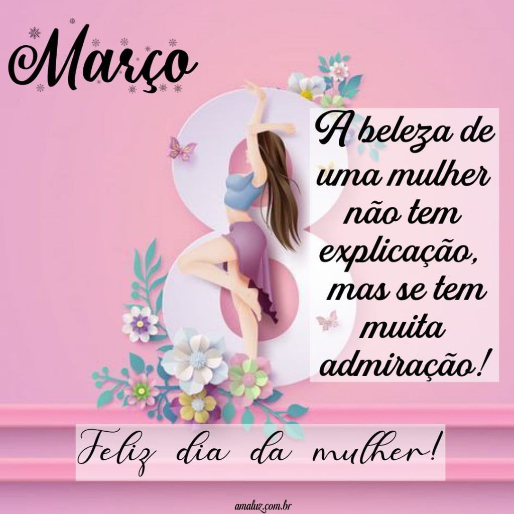 A beleza de uma mulher não tem explicação