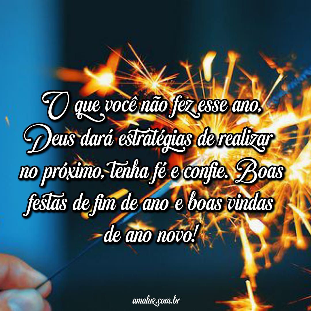 Boas festas de fim de ano e boas vindas de ano novo