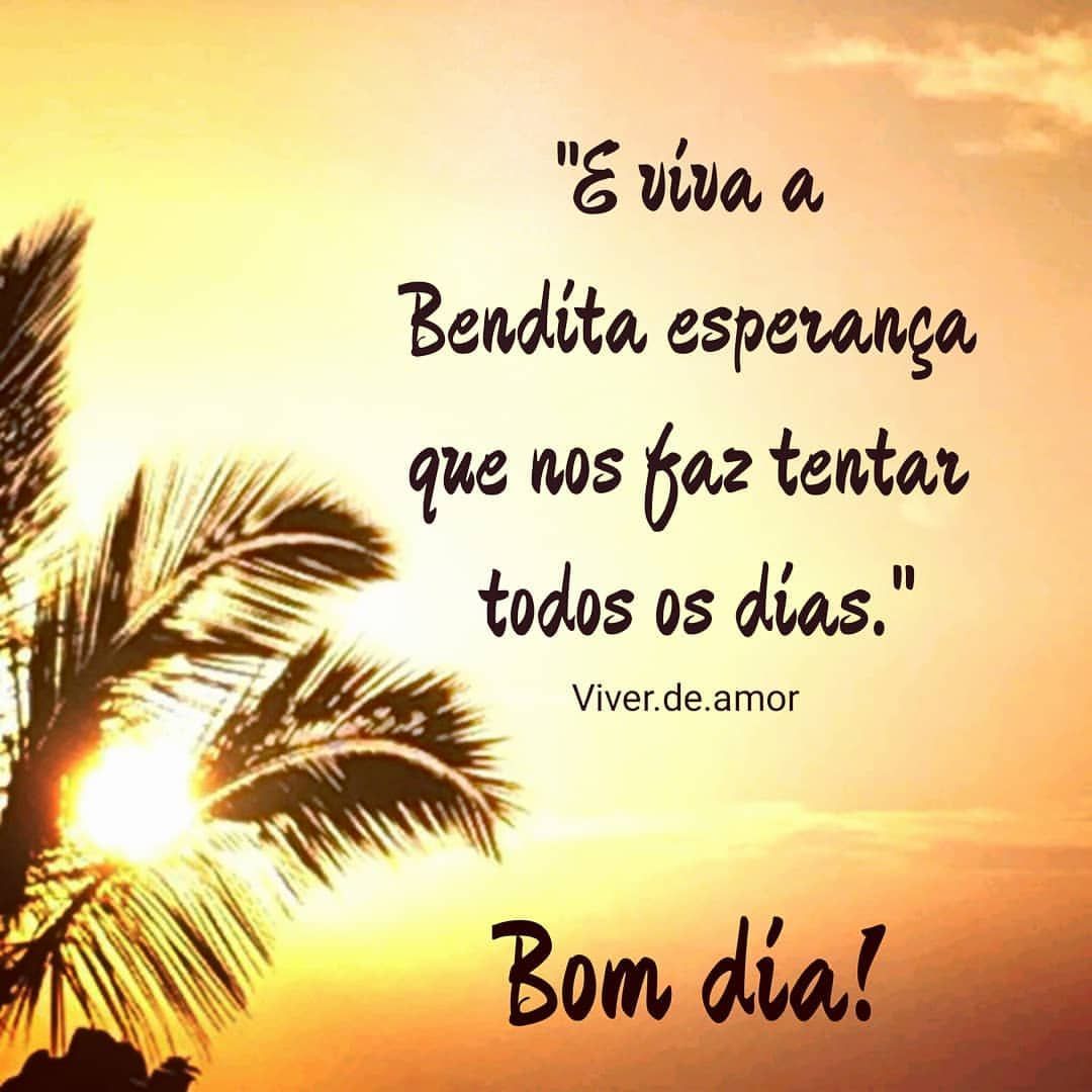 Bom dia viva de amor