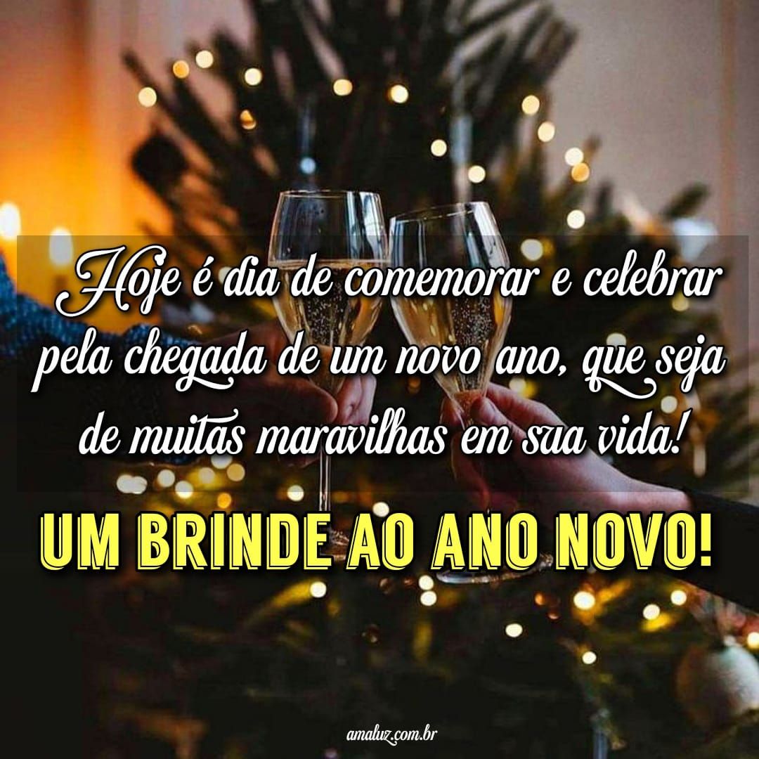 Celebrar pelo novo ano