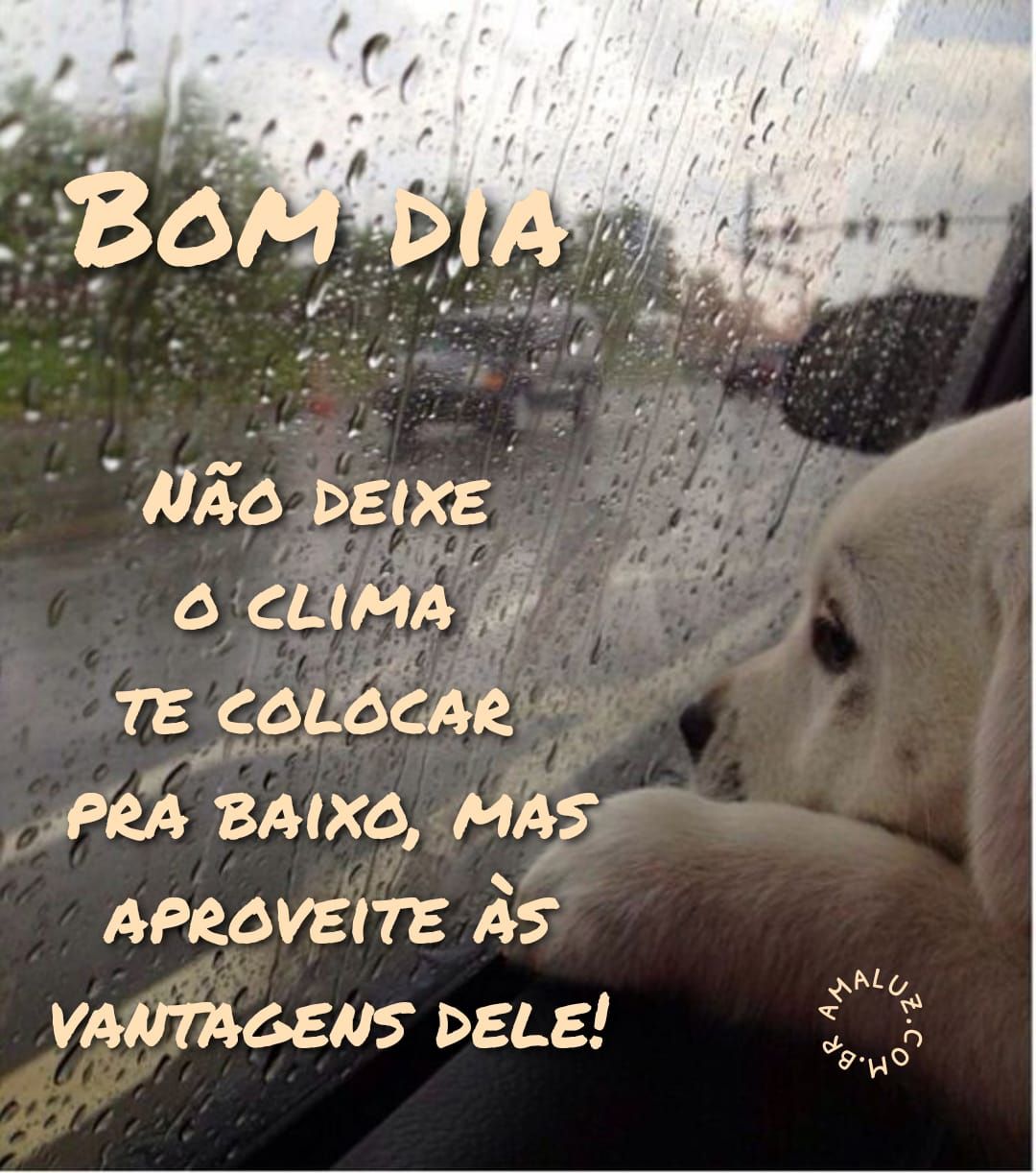 Clima com vantagens bom dia