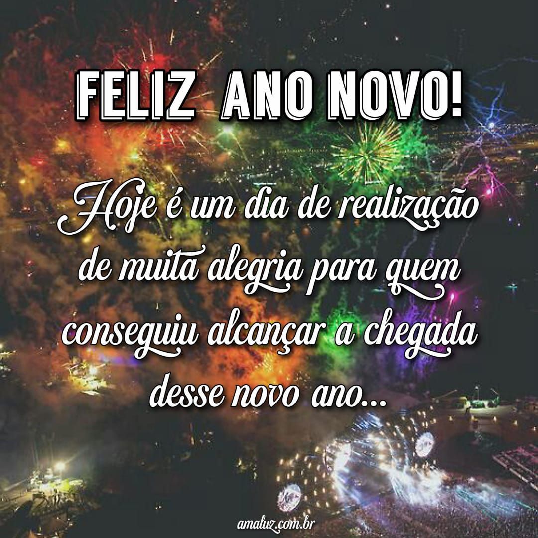 Conseguimos alcançar o novo ano