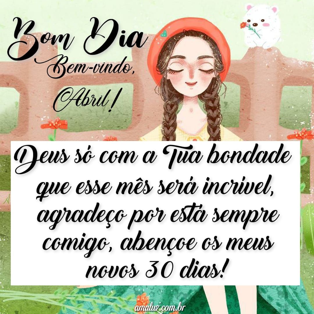 Deus abençoe os meus novo trinta dias