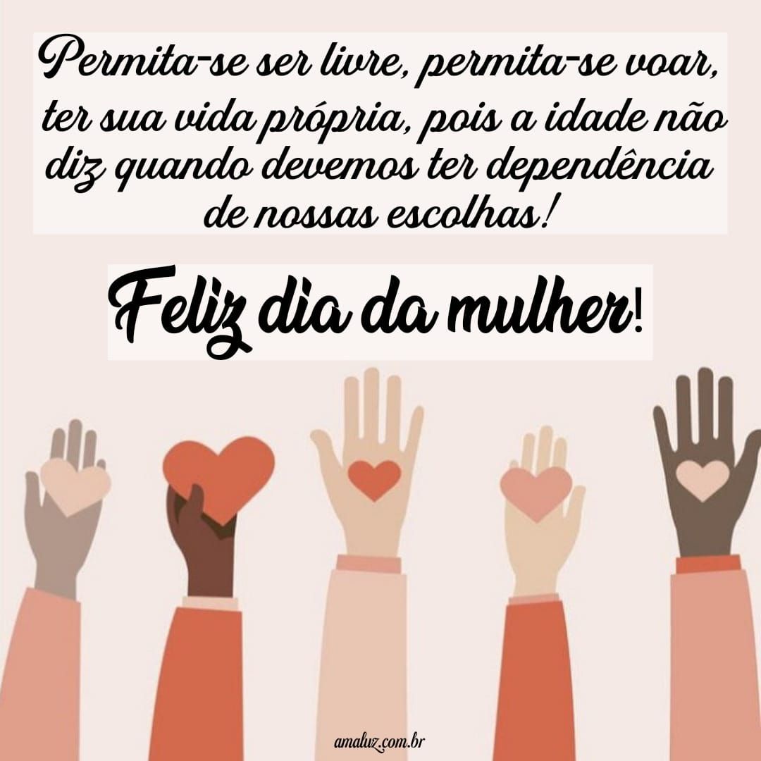 Dia das mulheres 8 de março