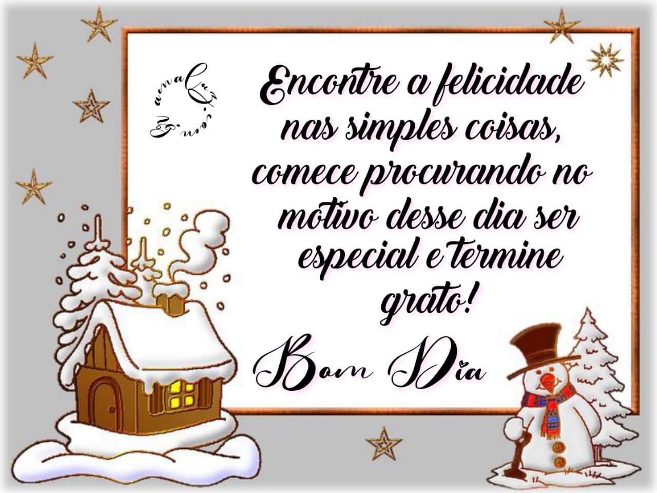 Encontre a felicidade nas simples coisas