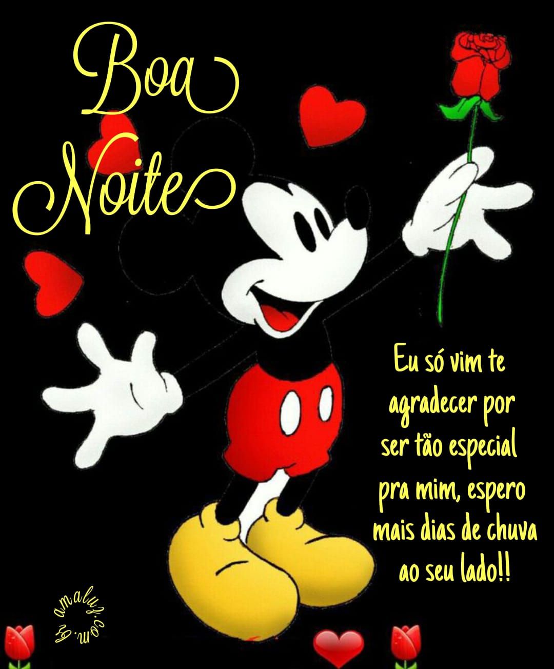 Espero por mais dias de chuva boa noite