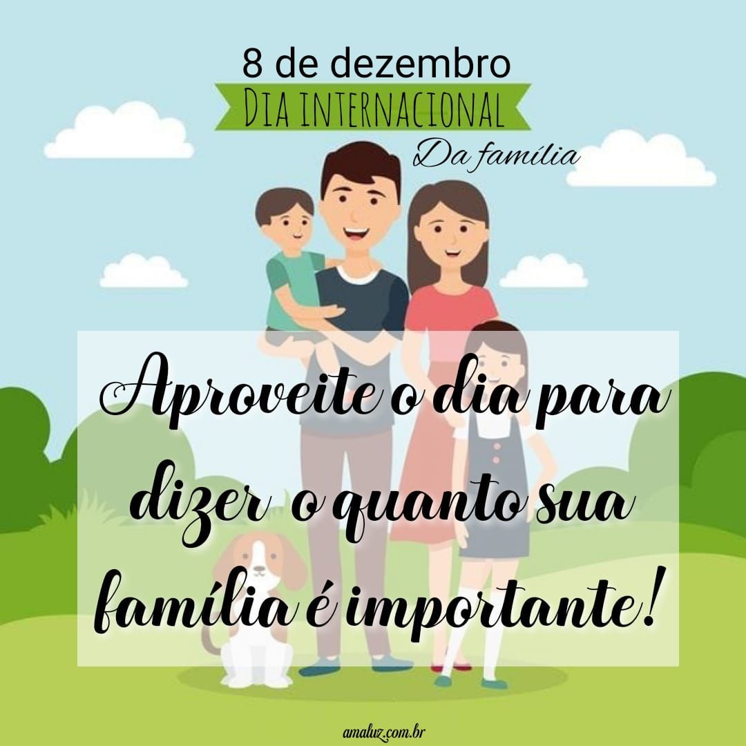 Família é importante