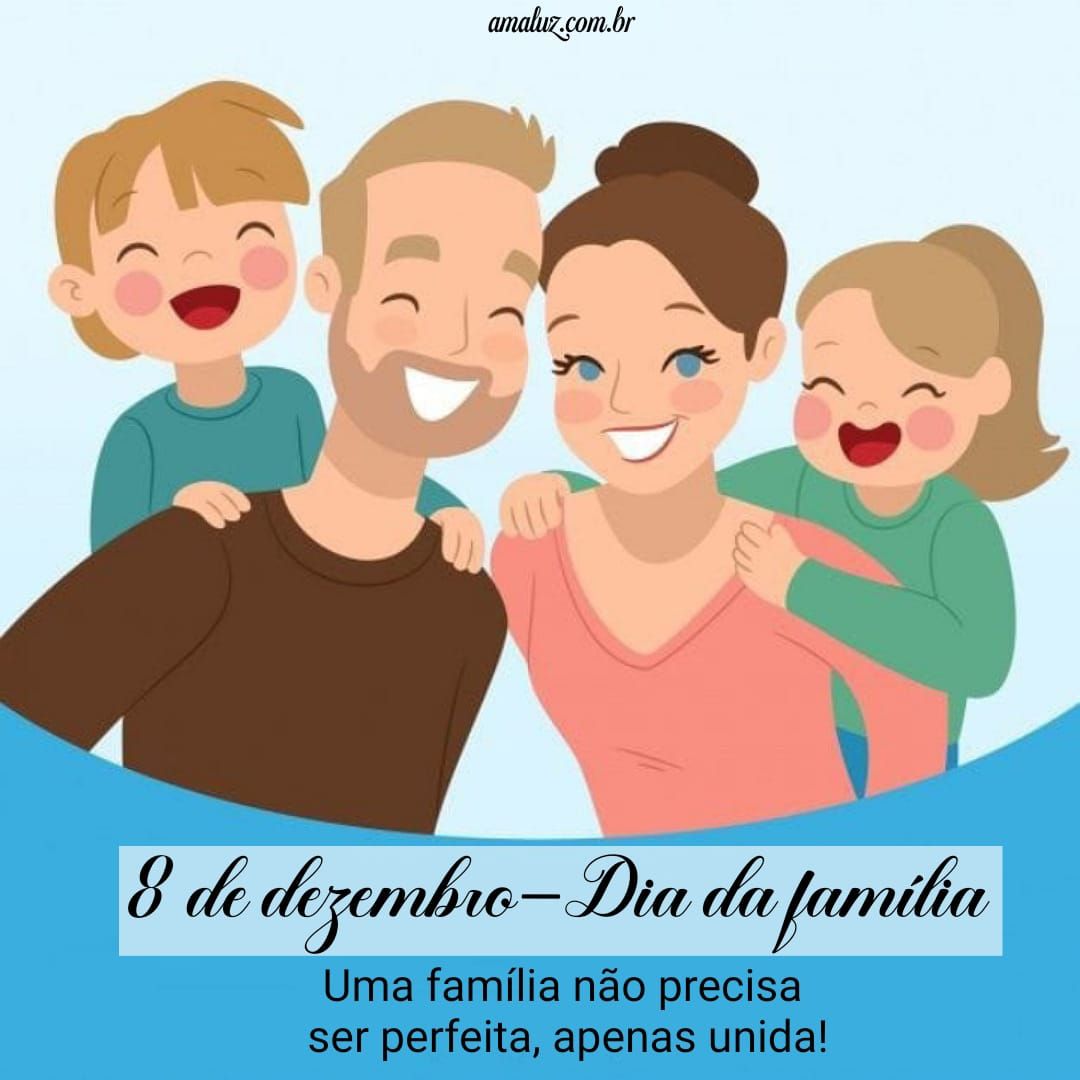 Feliz dia da família mensagens