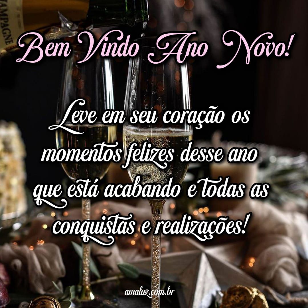Frases de bem vindo ano novo
