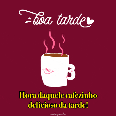 Hora do café da tarde, gifs