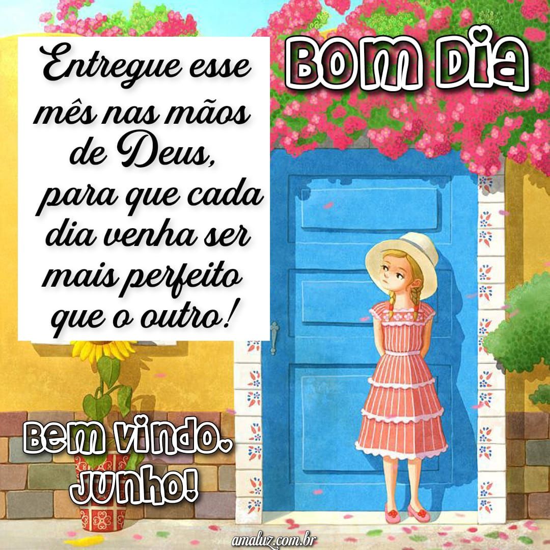 Mensagens de bem vindo mês de junho