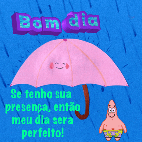 Meu dia será perfeito, bom dia