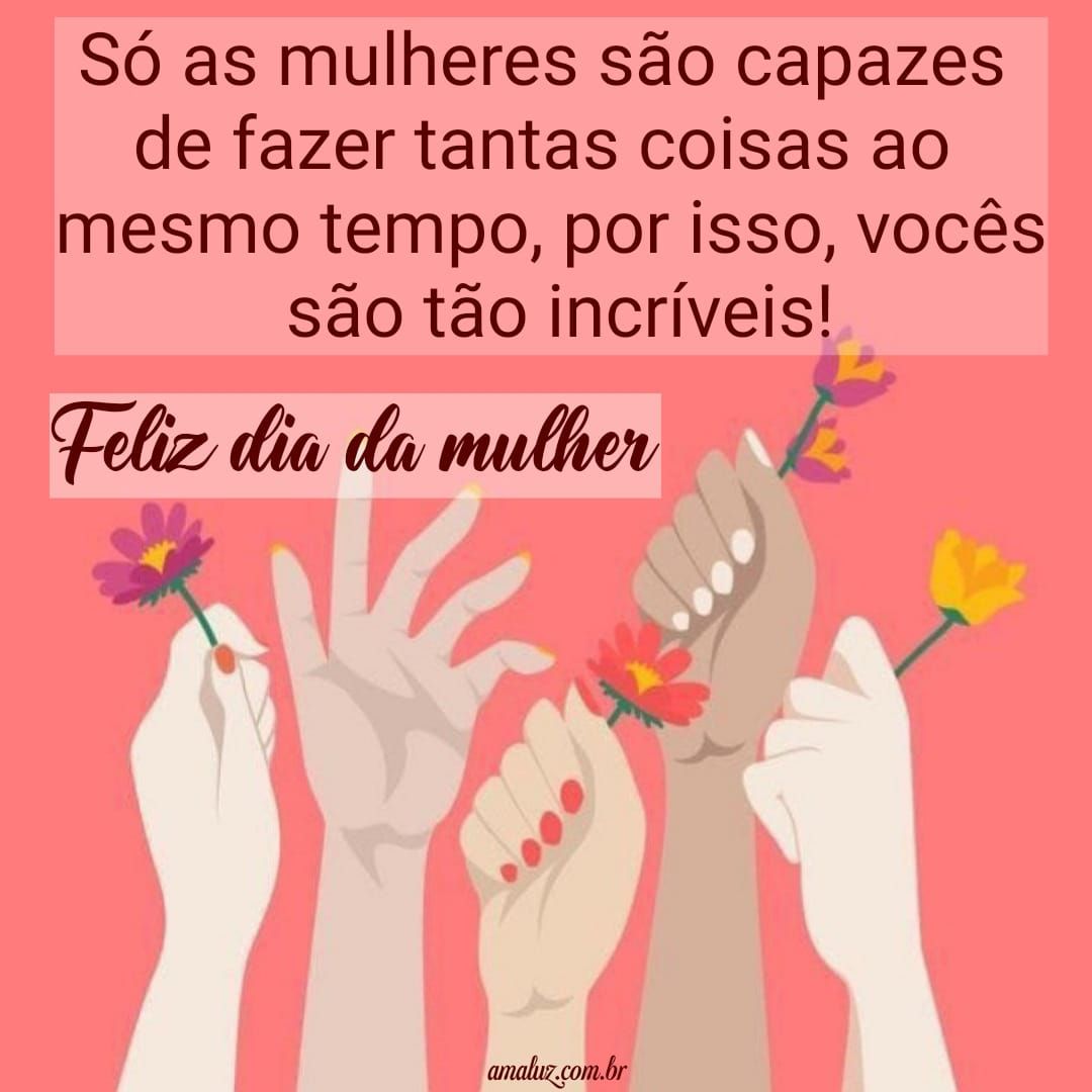 Mulheres capacitadas, feliz dia da mulher