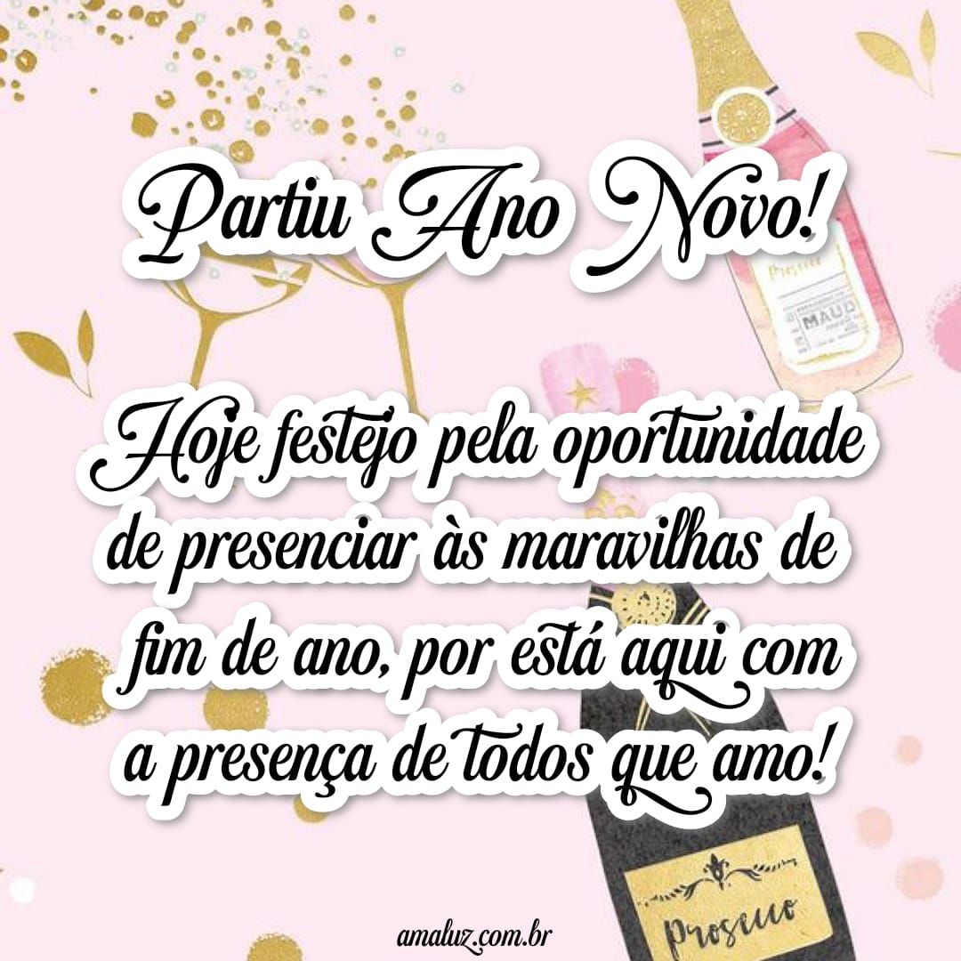 Partiu ano novo, com maravilhas de fim de ano