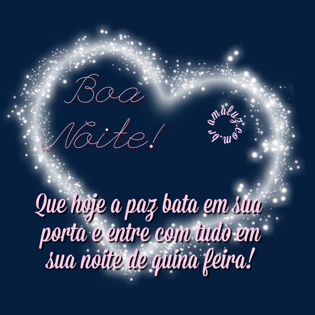 Que hoje a paz bata em sua porta