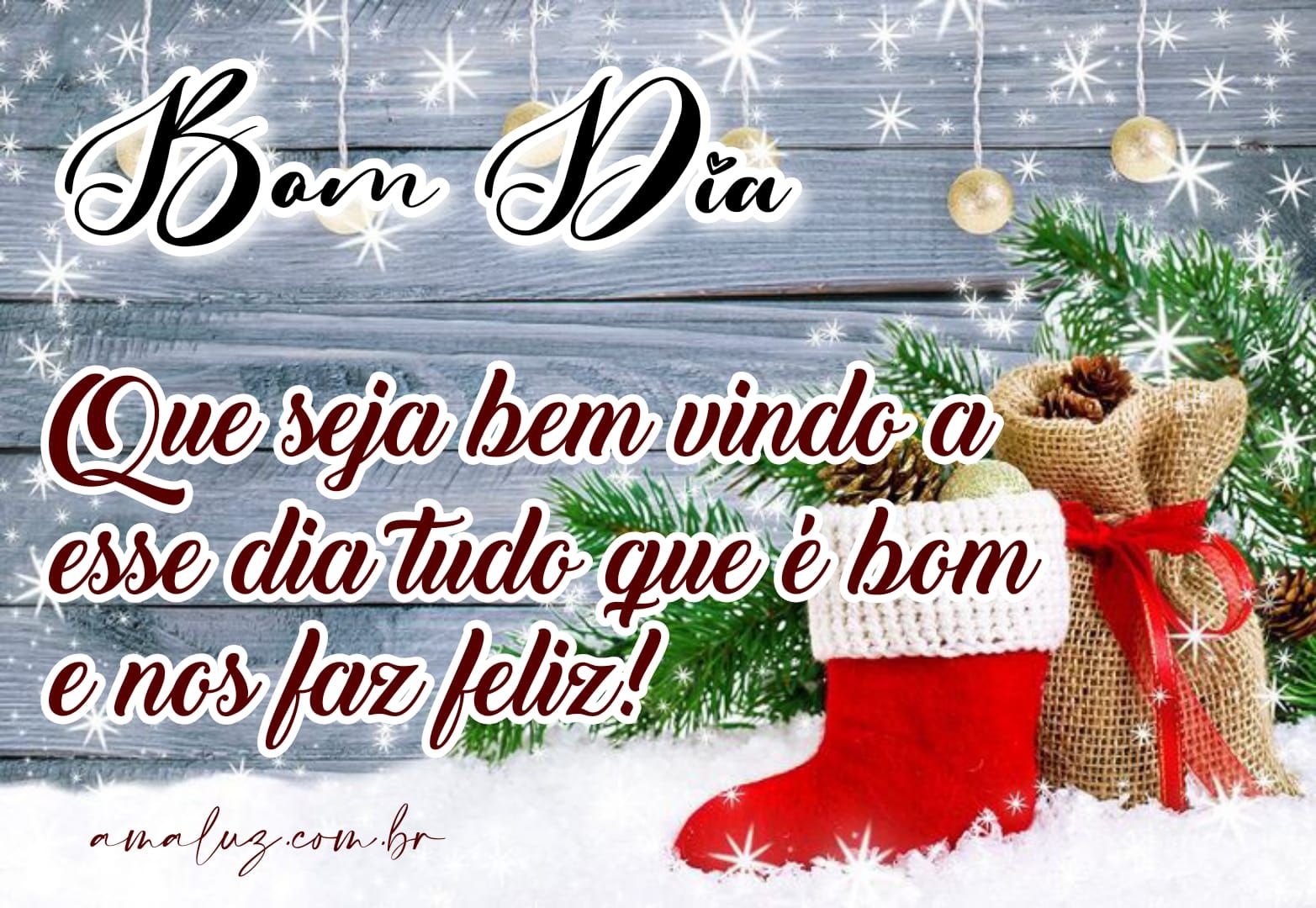 Que seja bem vindo tudo que é bom