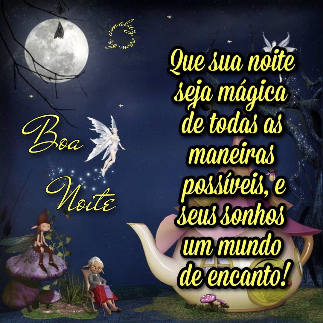 Que sua noite seja mágica