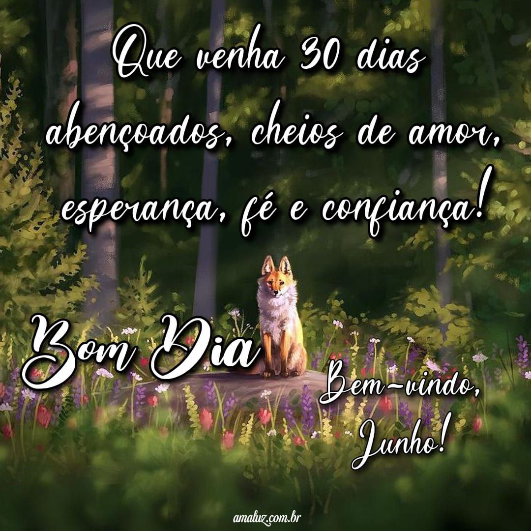 Que venha trinta dias abençoados