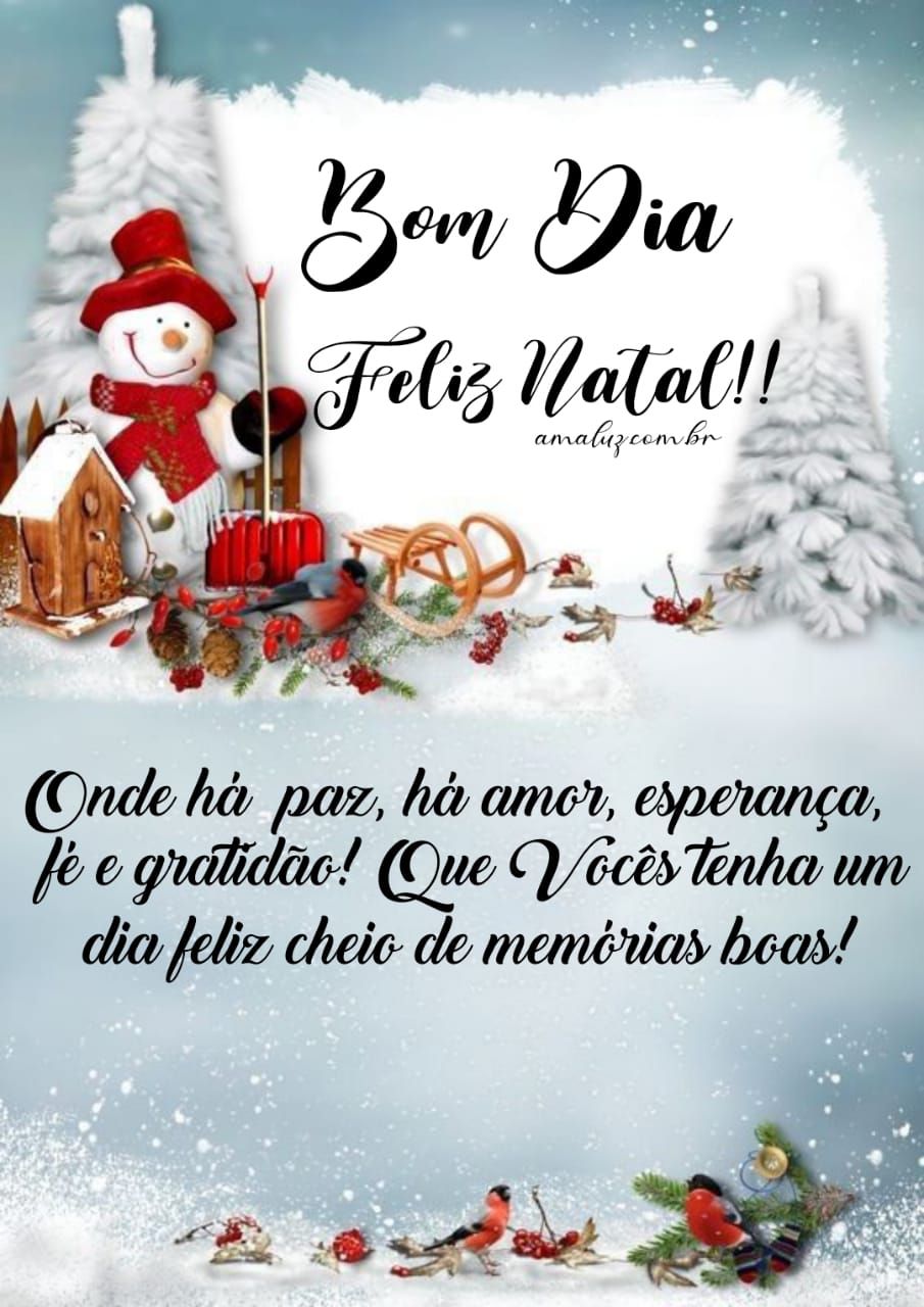 Que vocês tenha um feliz natal