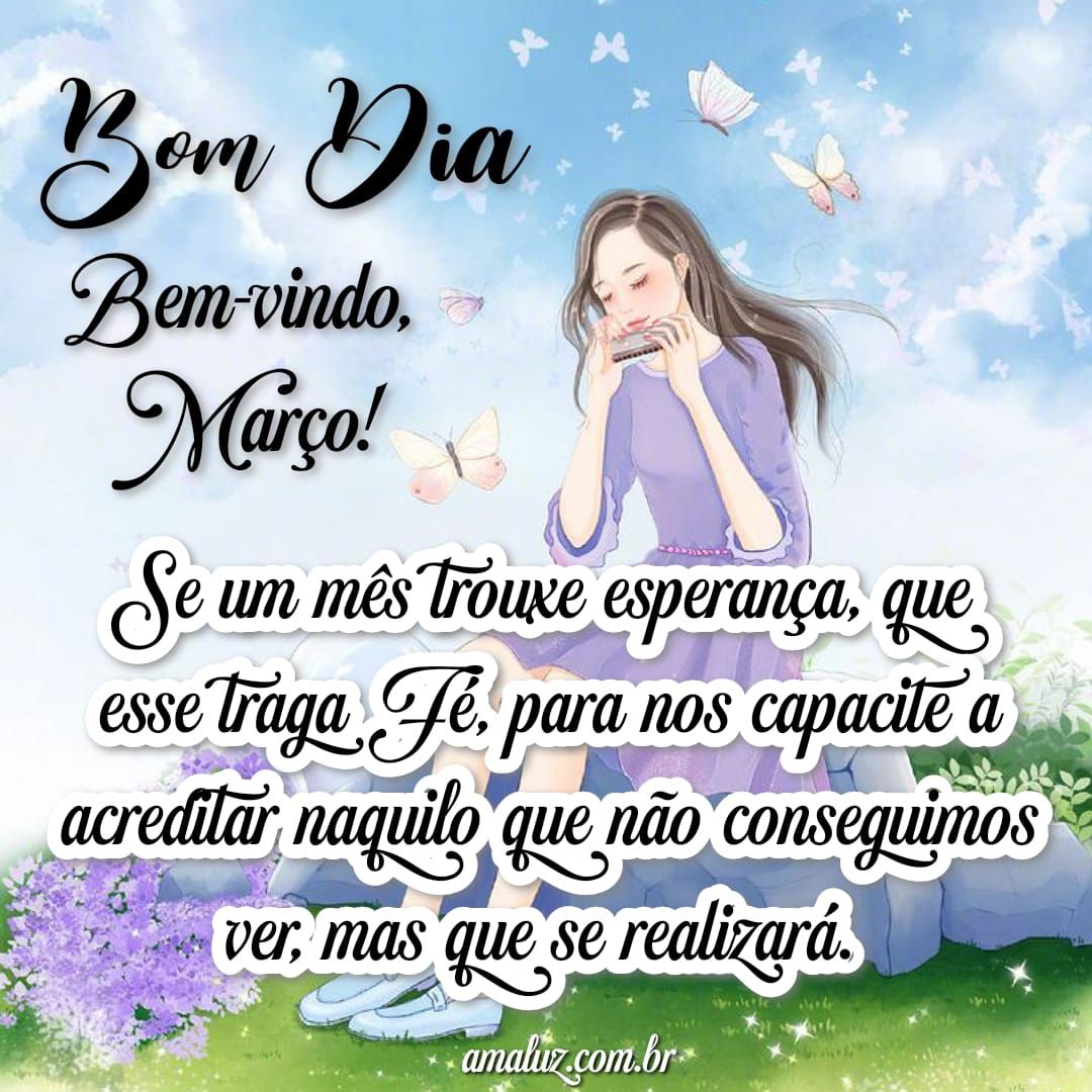 Se um mês trouxe esperança que esse traga fé