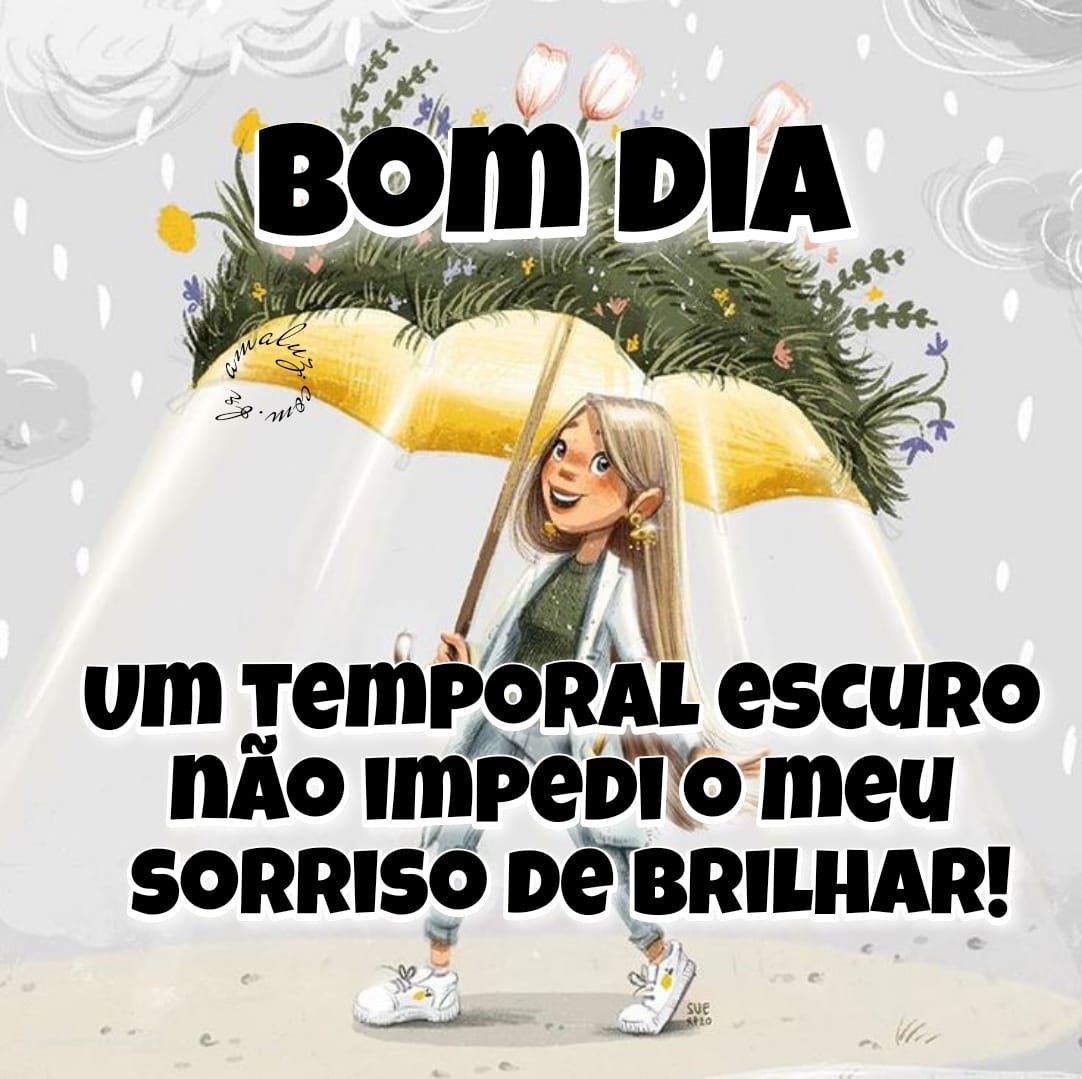 Sorriso de brilhar bom dia