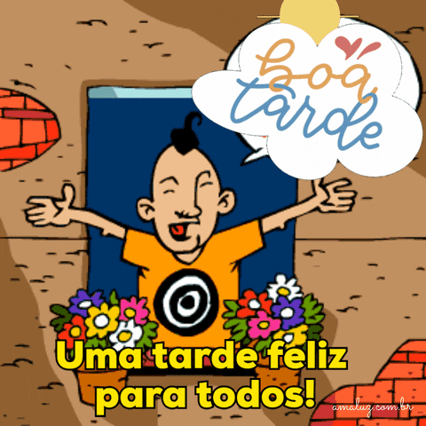 Uma tarde feliz para todos, gifs