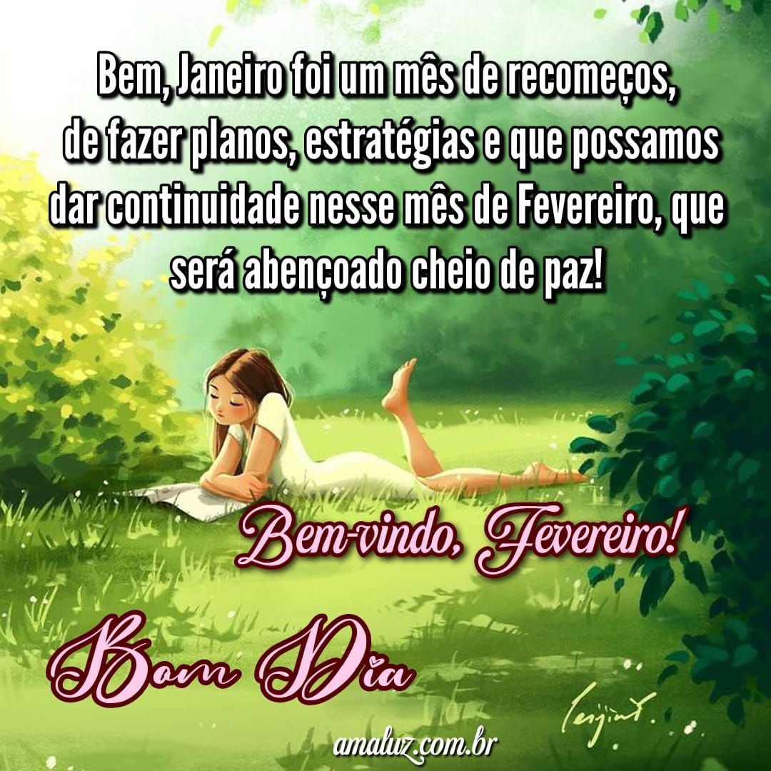 Vamos dar continuidade nesse mês de fevereiro