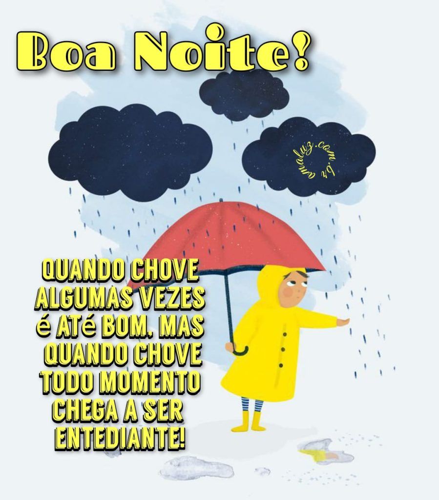 50 Imagens de Boa noite com Chuva e Frases Inspiradoras