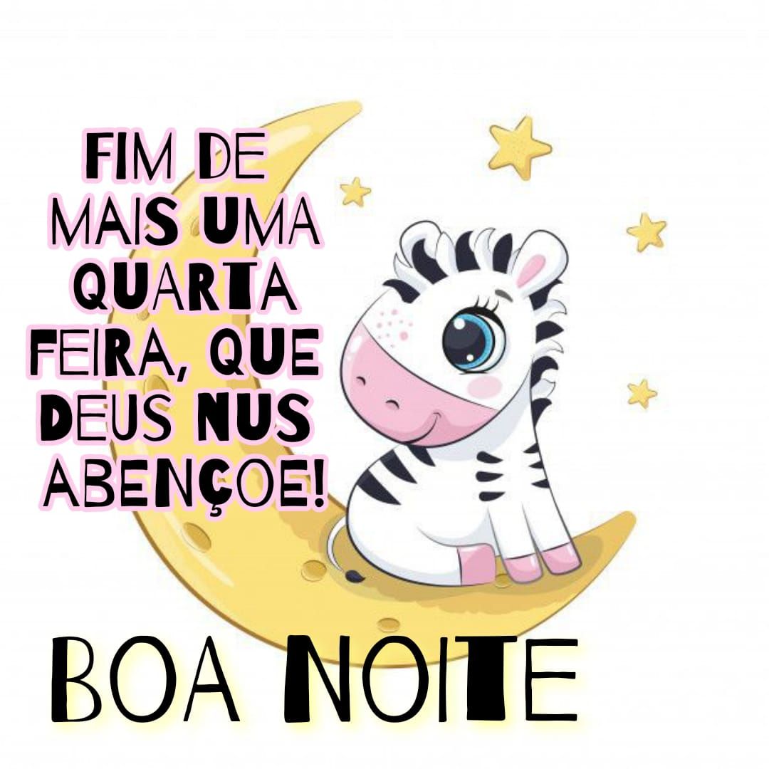 fim de mais uma quarta feira, boa noite