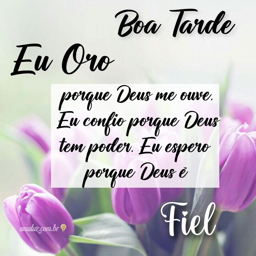 Boa tarde com uma mensagem bonita