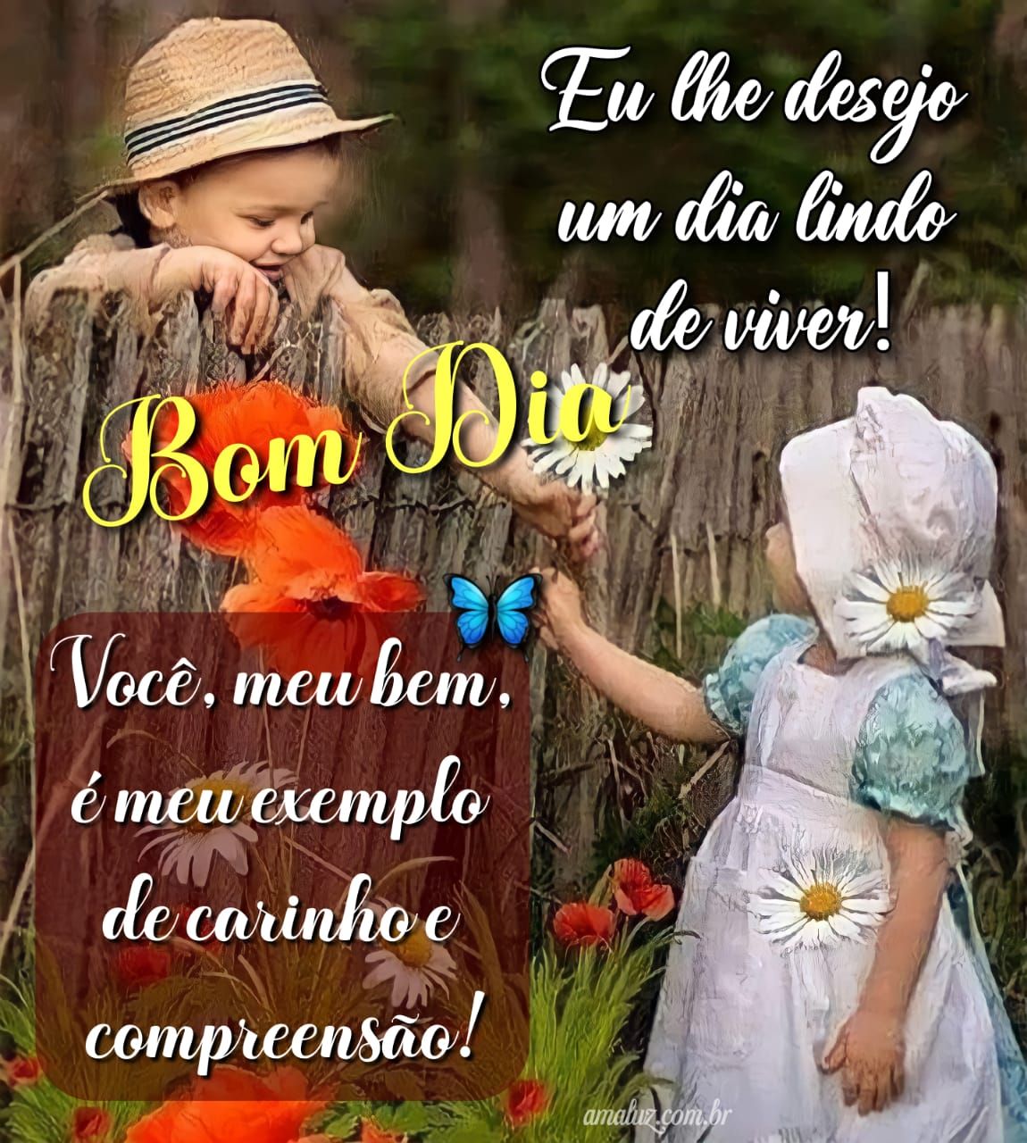 Desejo um dia lindo de viver