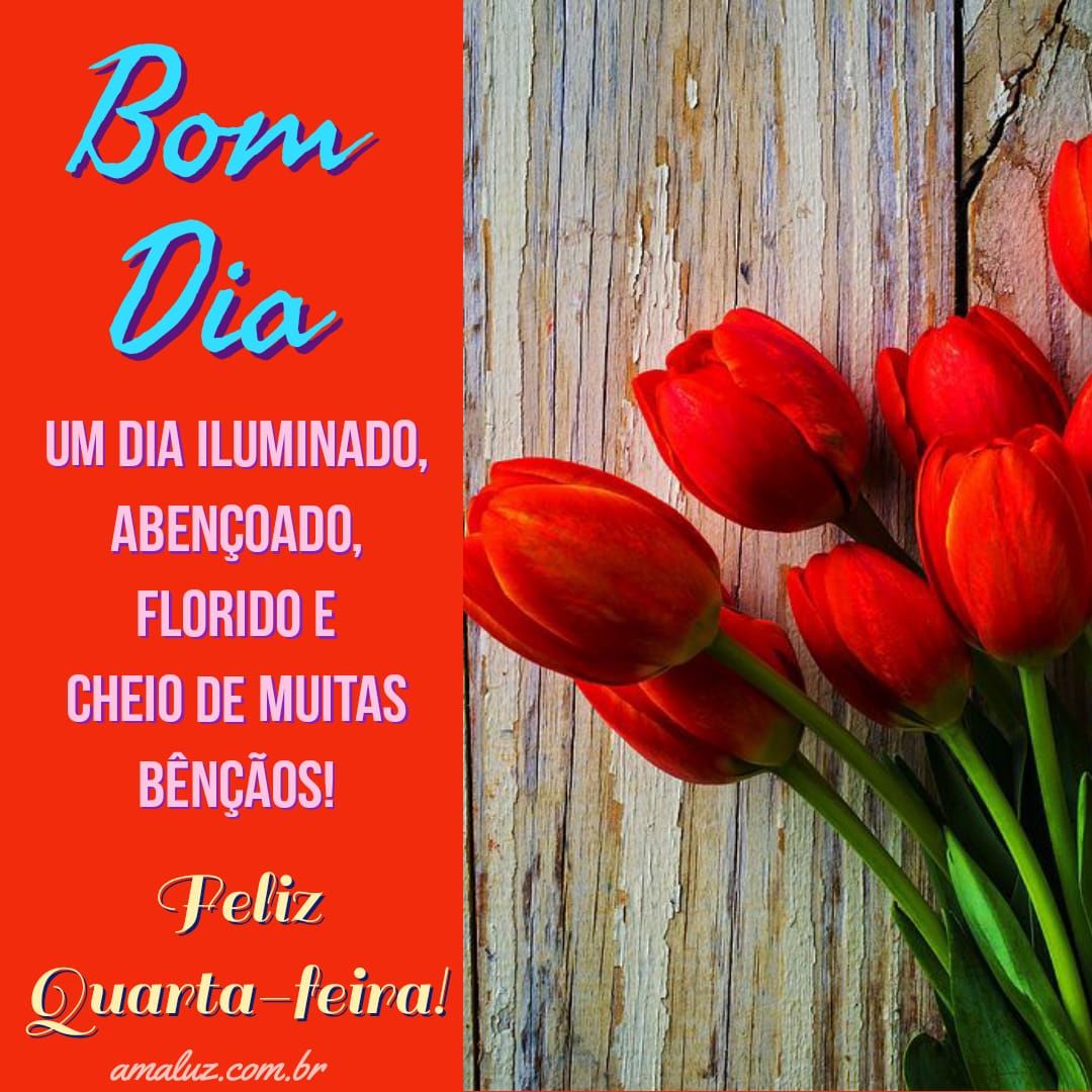 Lindas Imagens de bom dia quarta feira