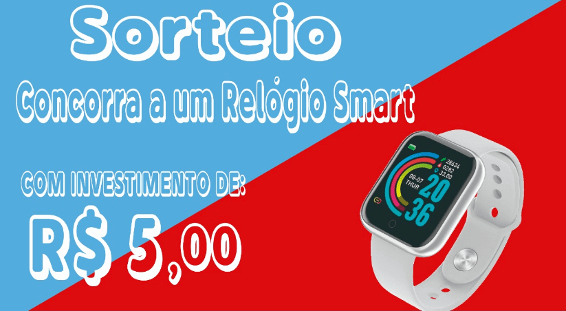 Rifa de um relogio preço 5.00