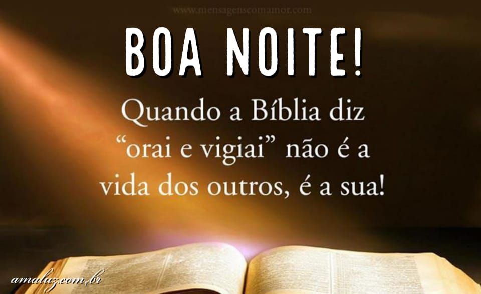 Boa noite com mensagens de Deus para status