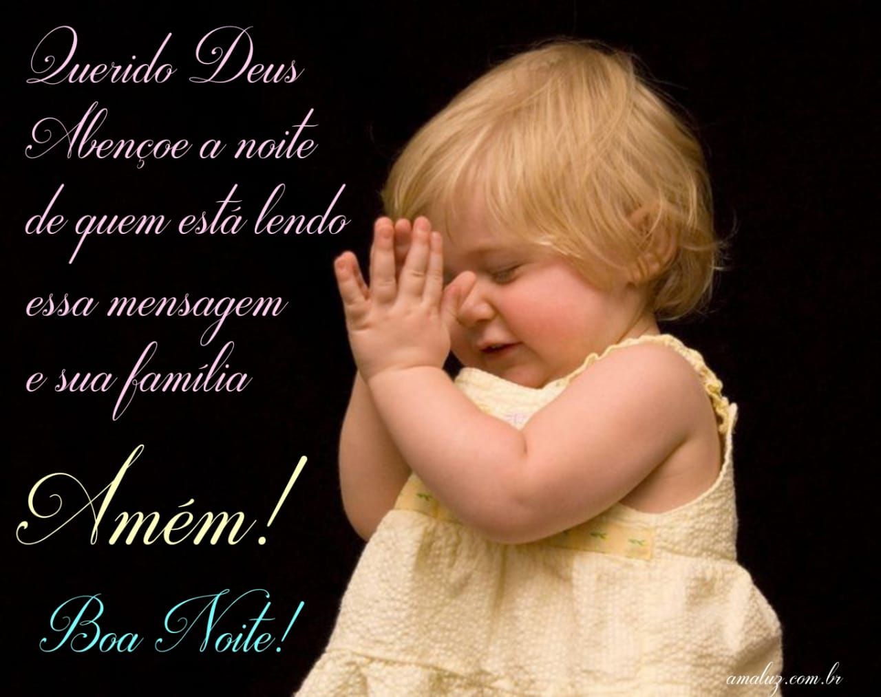 Boa noite evangélico abençoado para família