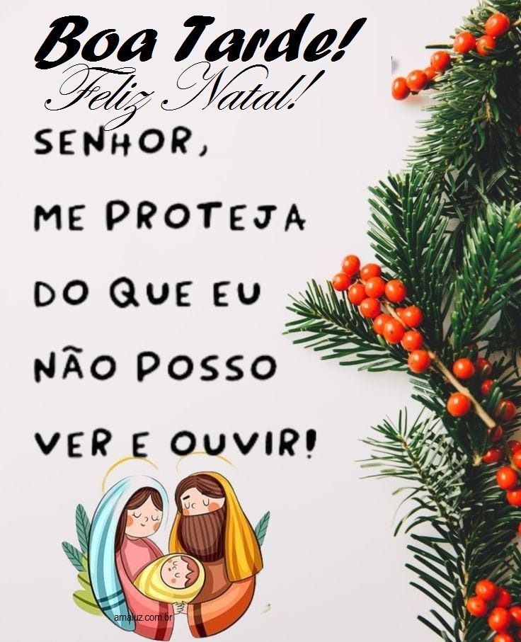 Boa tarde de natal