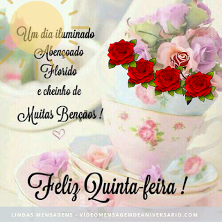 Tenha uma quinta feira excelente