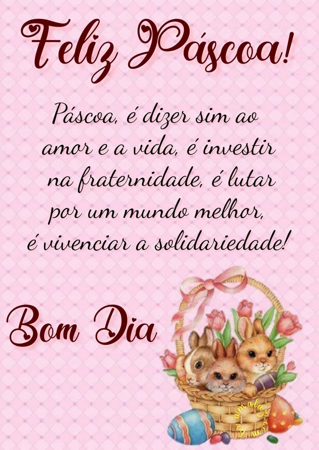 Lindas mensagens e feliz páscoa