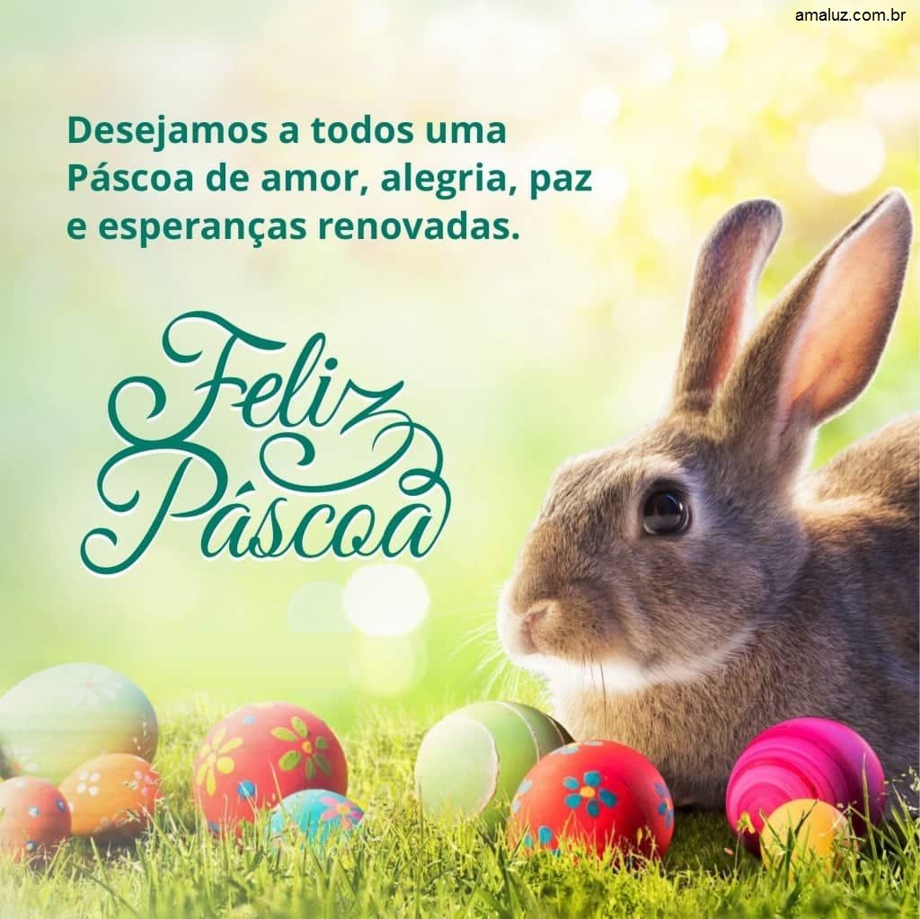 Mensagens para desejar feliz páscoa