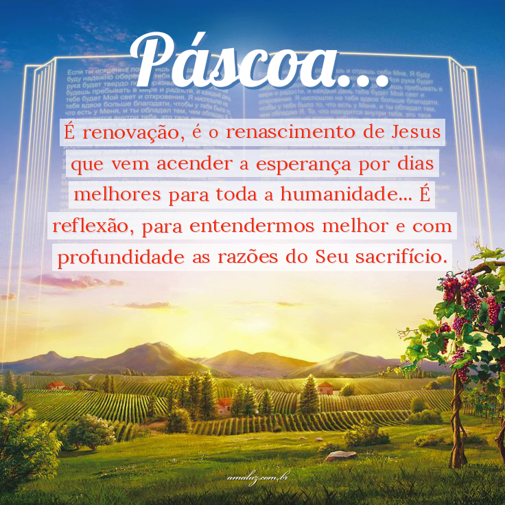 Mensagens para páscoa de reflexão