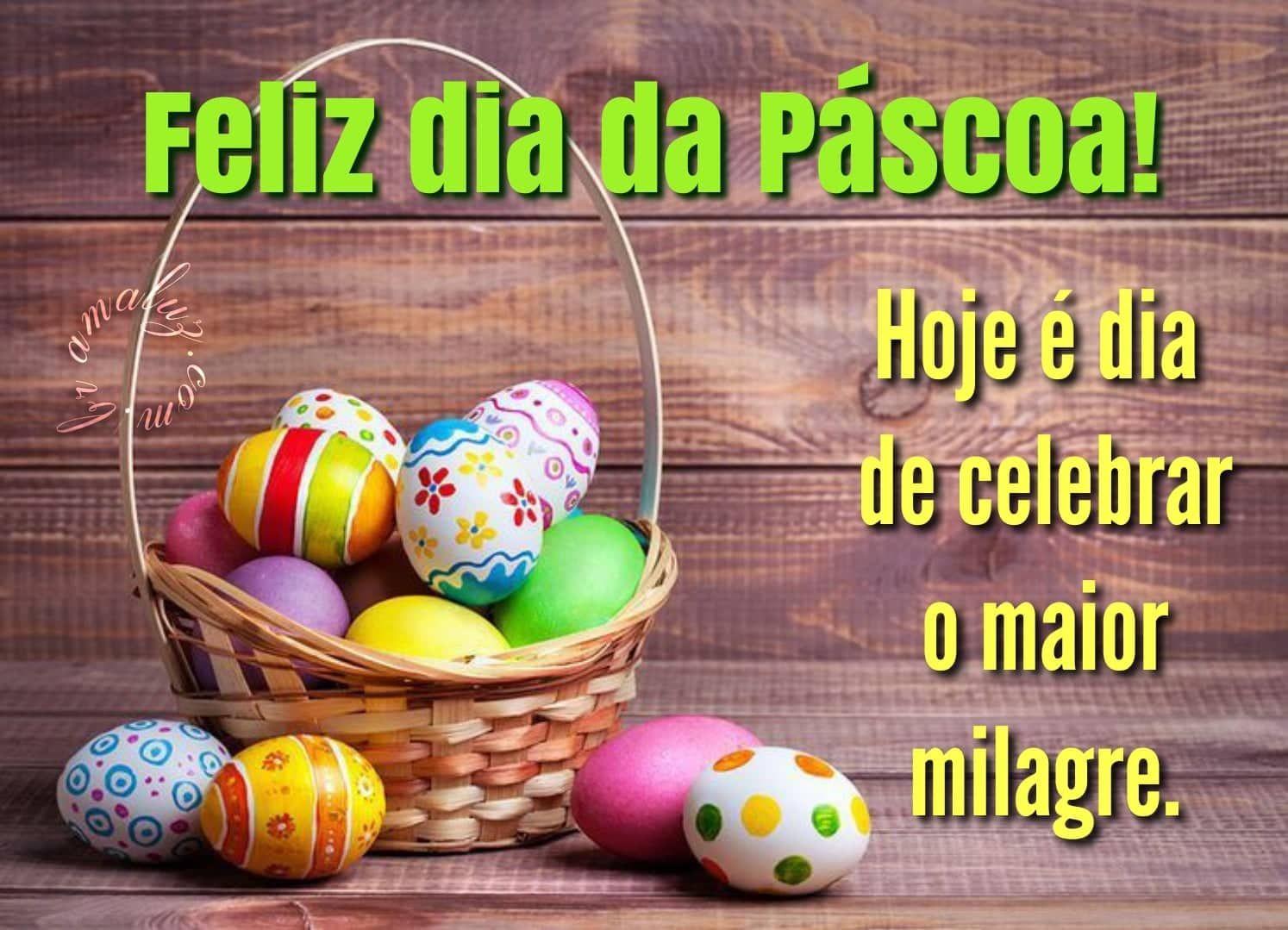 Um feliz dia da páscoa