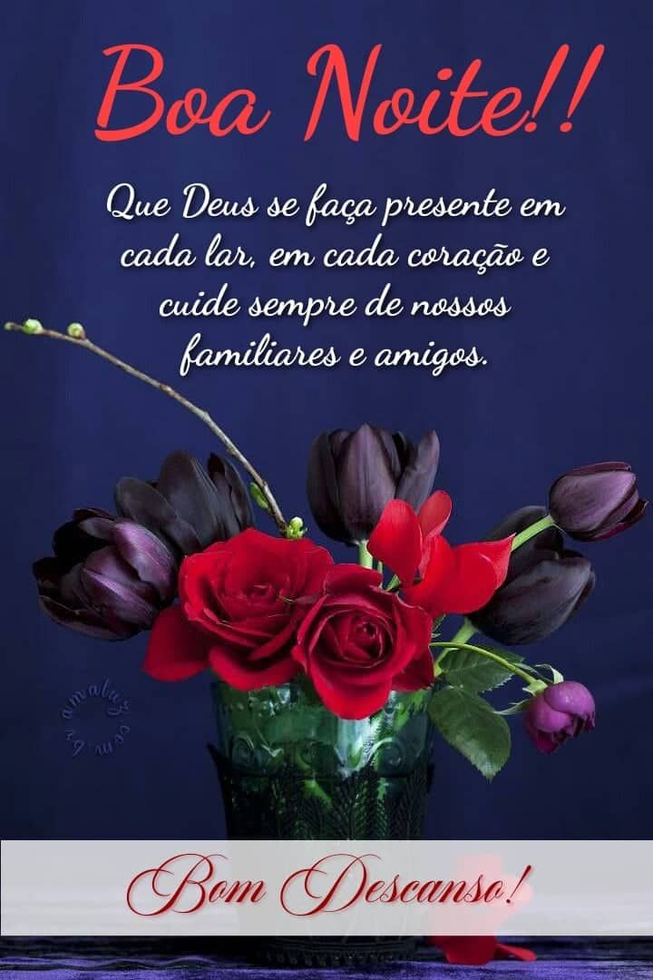 Boa noite a todos e bom descanso de tranquilidade