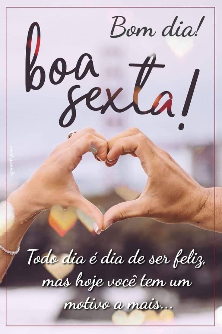 Bom dia boa sexta feira-feira