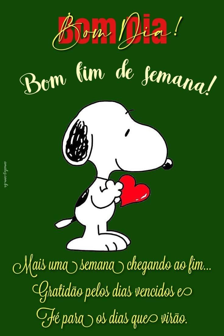 Bom fim de semana! – Mundo das Mensagens